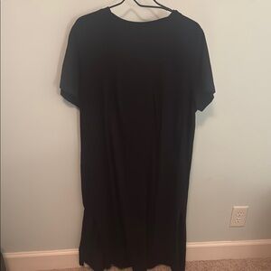 Black tshirt dress